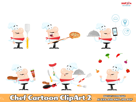 Funny Chef Man Cartoon Character 2: A Designer’s Review