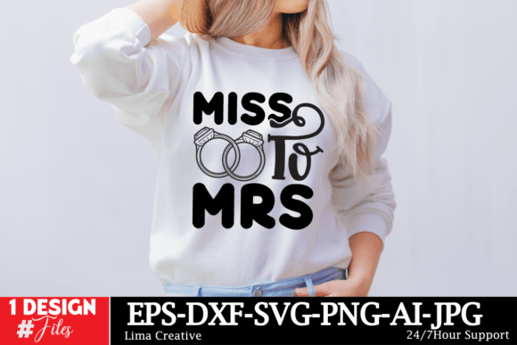 MIss to Mrs SVG Cut File Review
