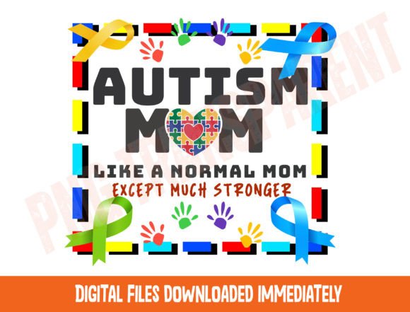Review: Autism Mom SVG PNG, Like a Normal Mom