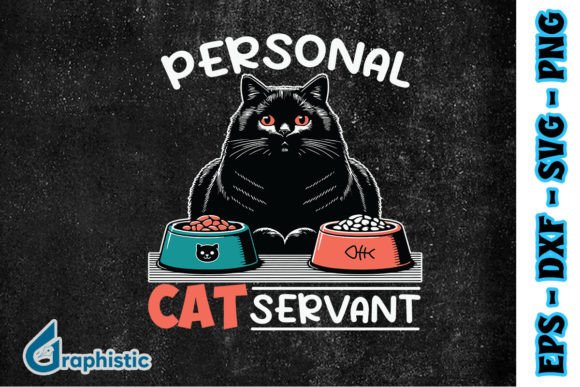Review: Funny Black Cat Personal Cat Servant SVG