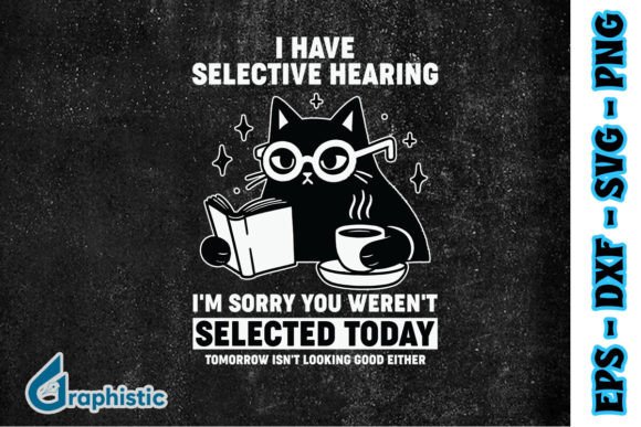 Review: Funny Selective Hearing Cat SVG for Embroidery