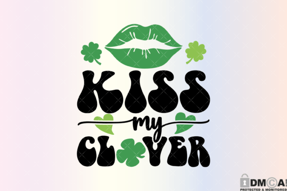 Review: Kiss My Clover SVG PNG for Embroidery