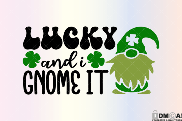Review: Lucky and I Gnome It SVG for Embroidery