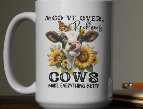 Review: Moo-ve Over Problems Cow Design for Embroidery