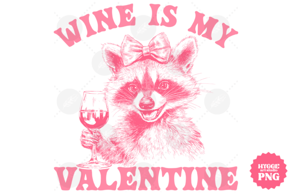 Review: Valentines Coquette Funny Raccoon Wine Design