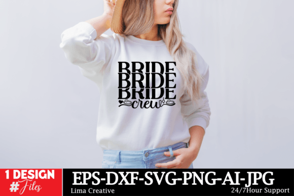 Reviewing Bride Crew SVG Cut File for Embroidery