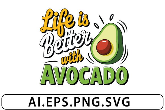 Reviewing the Life is Better with Avocado Design