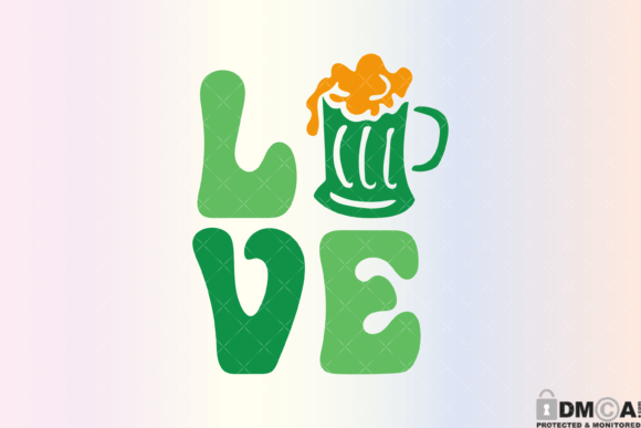 Reviewing the St Patricks Day Love Beer Mug SVG for Embroidery